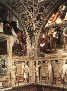 View of the Stanza di Eliodoro